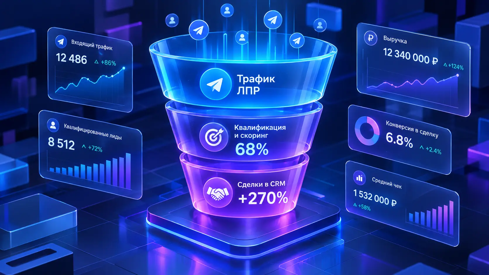 Как продвигать дорогие и сложные B2B-товары в Telegram Ads: стратегия и воронка