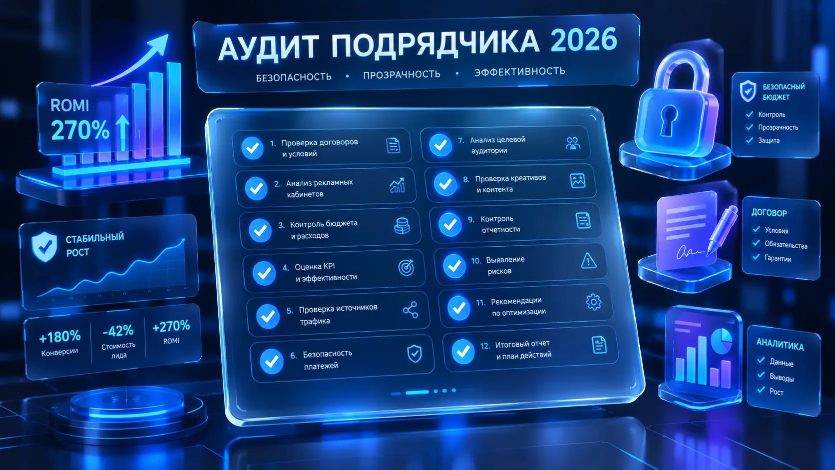 Как выбрать рекламное агентство и не слить бюджет: чек-лист проверки из 12 пунктов