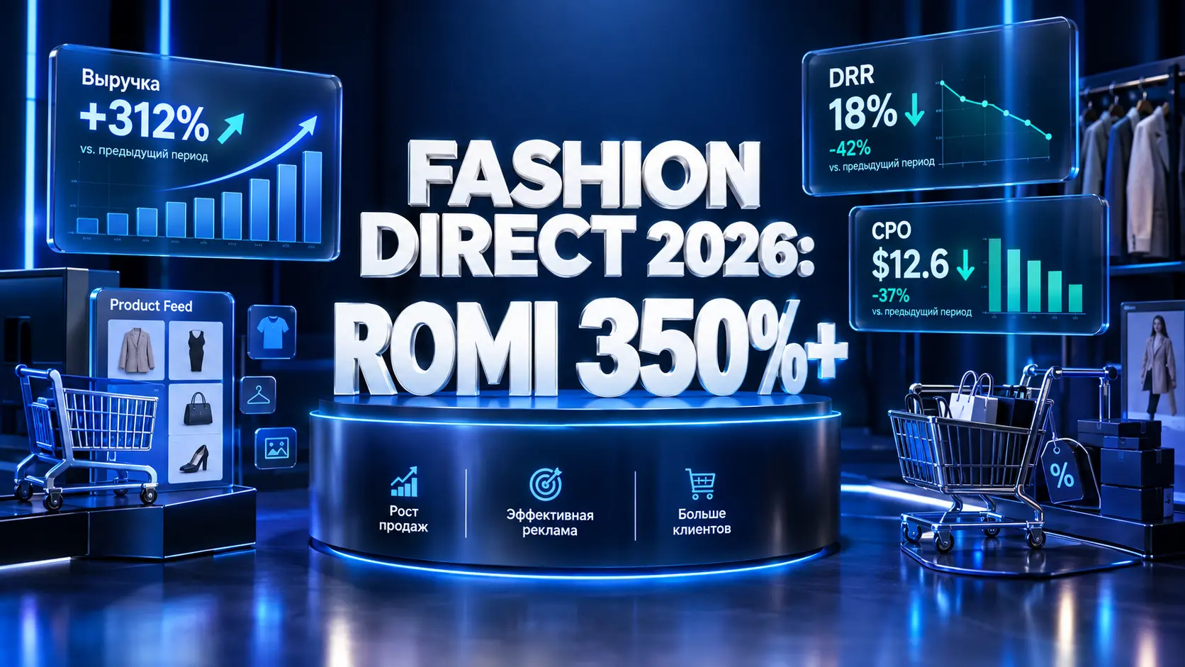 Трафик для fashion: как настроить рекламу одежды в Яндекс Директе с ROMI 350%+