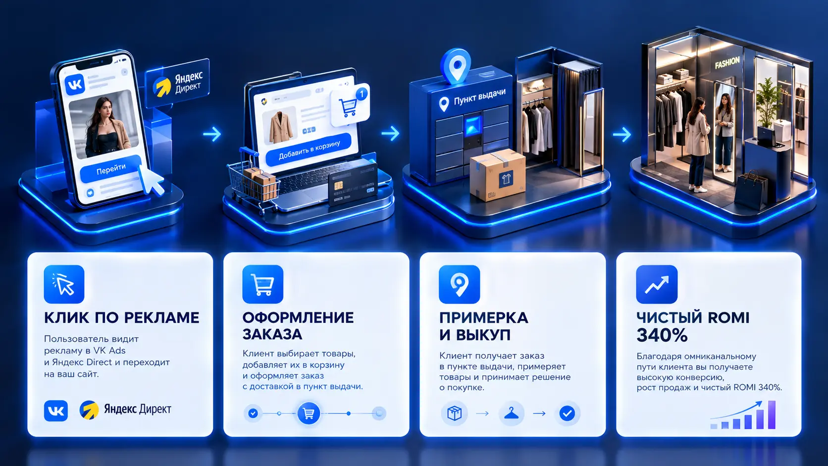 Сквозная аналитика для fashion: как отследить путь клиента от клика до примерки