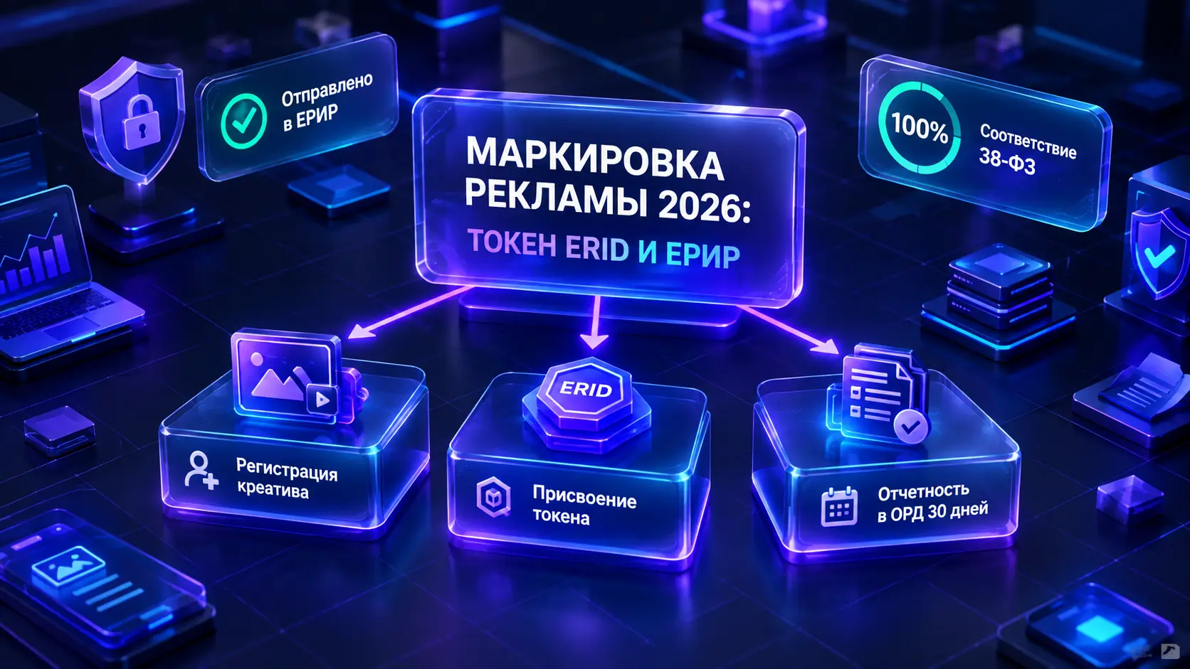 Закон о маркировке рекламы в сети интернет: пошаговый гайд для рекламодателя
