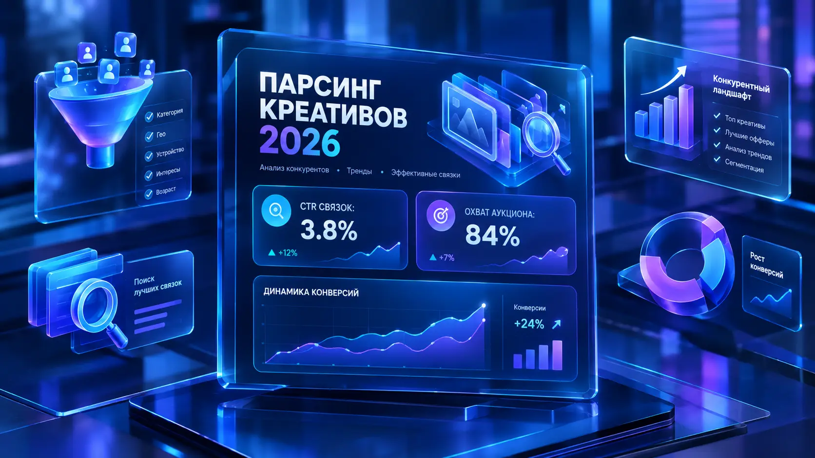 Анализ рекламы конкурентов: бесплатные и платные сервисы для шпионажа за креативами