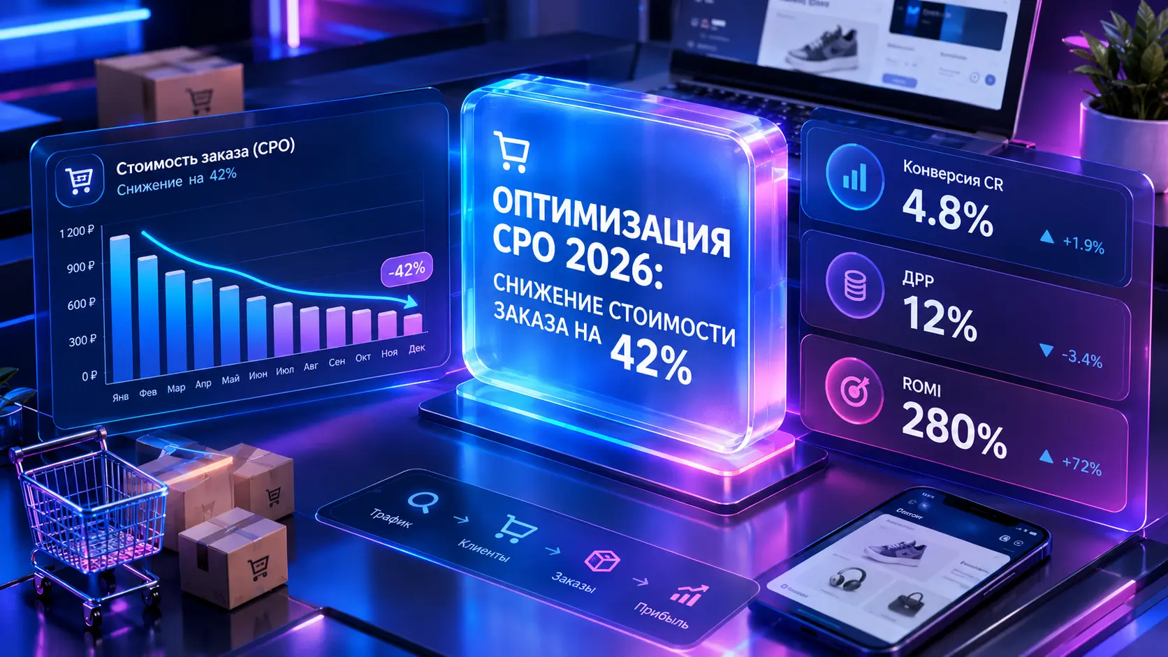 Как снизить цену за заказ (CPO) при продвижении товара: 7 практических методов оптимизации