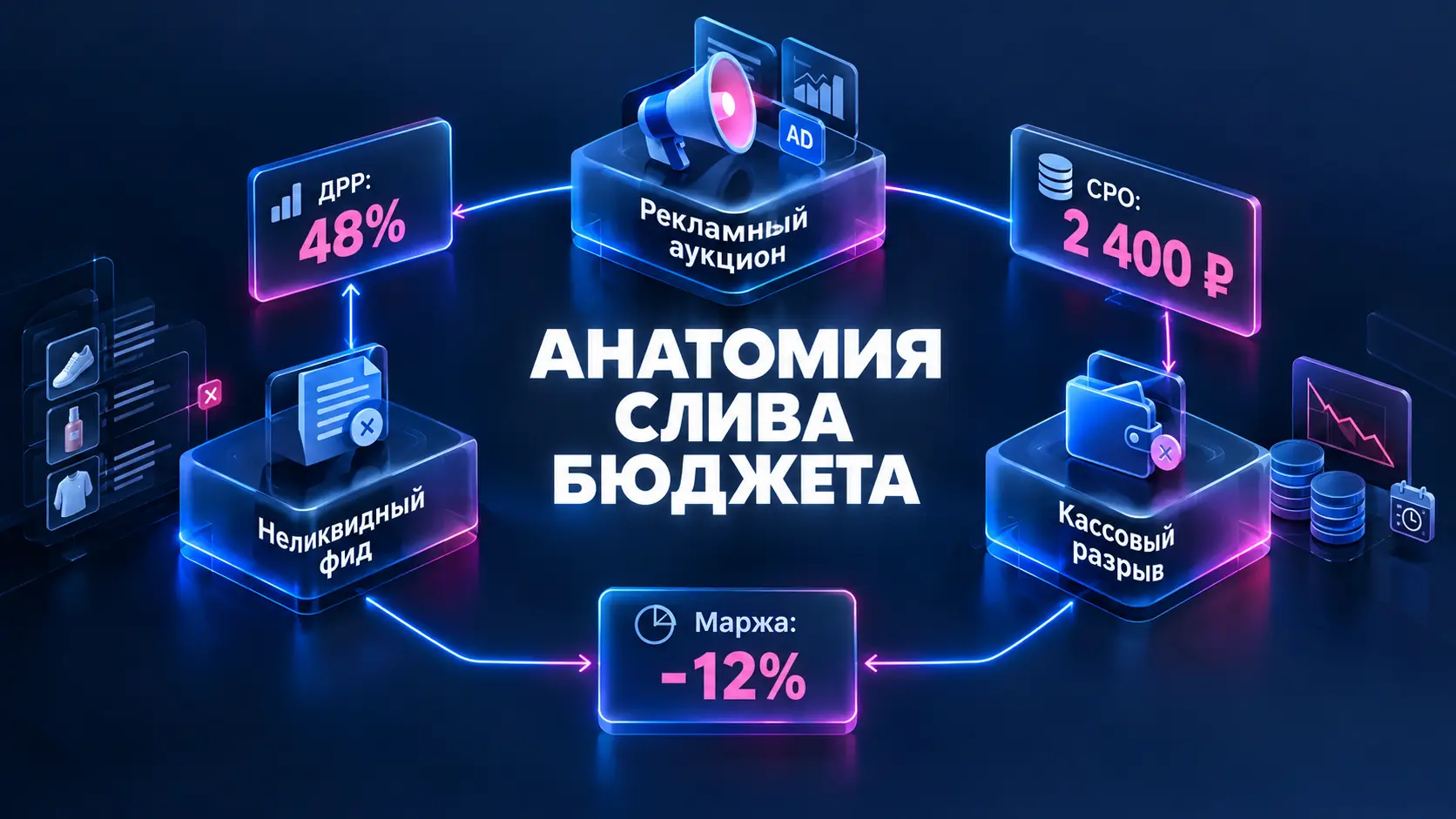 Ошибки в товарных стратегиях: почему бюджет расходуется, а маржинальность падает